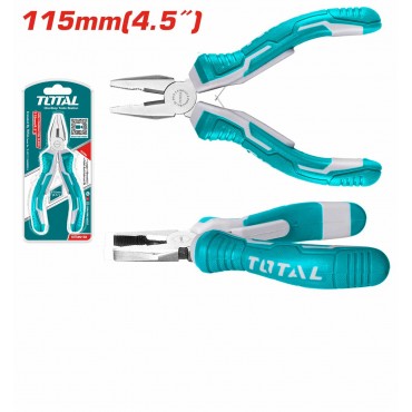 TOTAL 4.5"115MM MINI COMBINATION PLIERS THTMN156