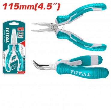 TOTAL 4.5"115MM MINI BENT NOSE PLIERS THTMN456