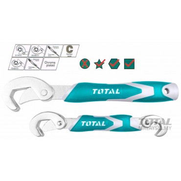 TOTAL 2PCS BENT WRENCH THT10309328