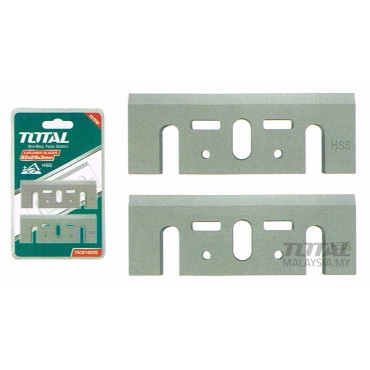 TOTAL 82MM X 29MM X 3MM 2PCSPACK PLANER BLADE TAC618202