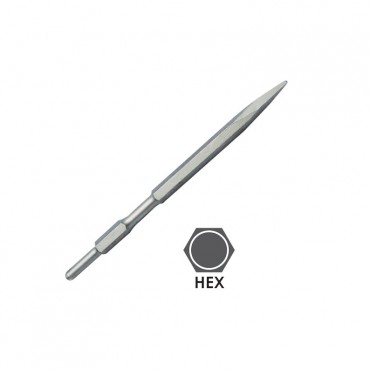 Hex Bull Point Chisel (Pointed) 30mm x 410mm