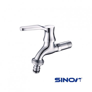 Sinor Allasca Handle Bib Tap With Nozzle S-707-N