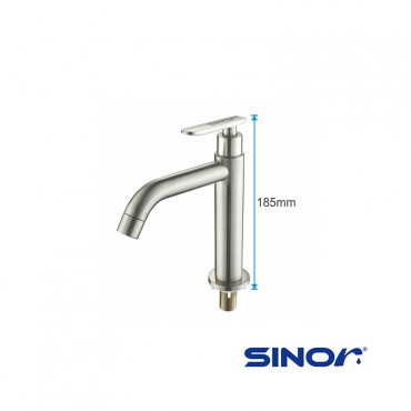 Sinor Stainless Steel Bathroom Basin Tap SS-2016