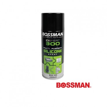 Bossman BSS300 Expert 300 Multi Purpose Silicone Spray 400ml (24can/box)