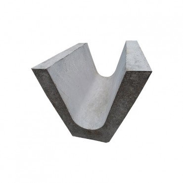 Longkang Cement / V Shape Concrete Drain 12"