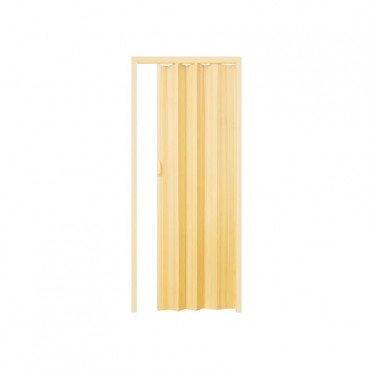 PVC Folding Door Beige Wood 31'' X 82''