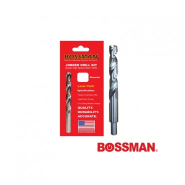 Bossman Super High Speed Steel Jobber Drill Bit (10pcs/box)