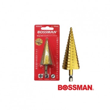 Bossman BDS422 Step Drill 4mm - 22mm