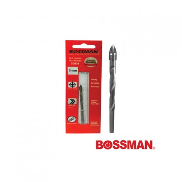 Bossman BGD12 TCT Drill Bit 2000 For Glass 12mm