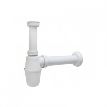 PVC Kitchen / Bathroom Basin Bottle Trap 1 1/2"