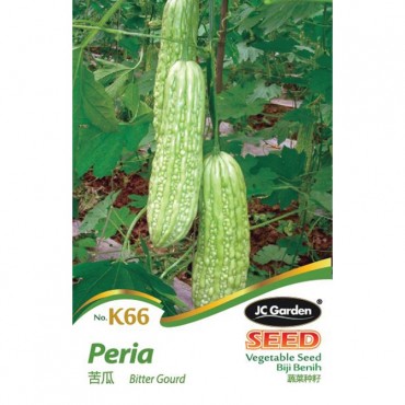 JC Garden K66 Vegetable Seed Bitter Gourd- Jade Stick / Peria Biji Benih Sayur Sayuran