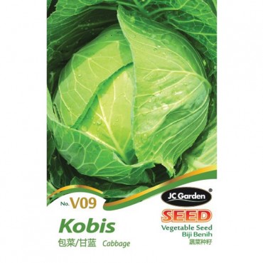 JC Garden V09 Vegetable Seed Cabbage / Kobis Biji Benih Sayur Sayuran