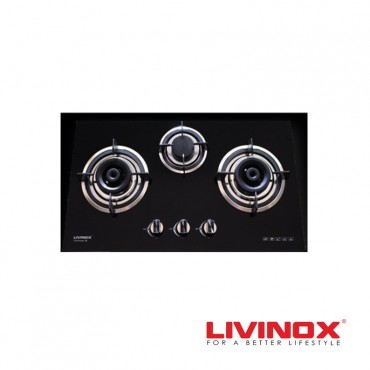 Livinox Kitchen Built-In Gas Hob LGH-RUMEX 3B-BL