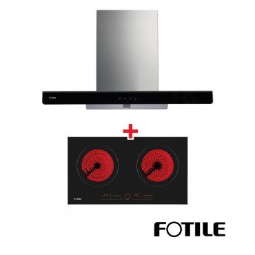 FOTILE Kitchen Hood EMS9028 + Built-in Electric Hob EEG75201