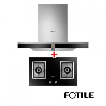 FOTILE Kitchen Hood EMS9016 + Built-in Gas Hob GAG76202