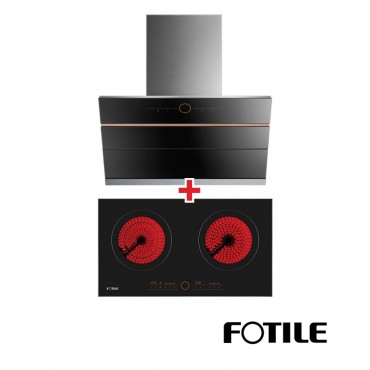 FOTILE Kitchen Hood JQG9009T + Built-in Electrical Hob EEG75201