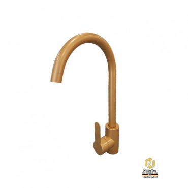 Nano Kitchen Mixer Sink Tap NN07JG Matte Gold