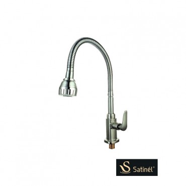 Satinel Sink Tap Bronze Single-Flex Cold Pillar ELS-938P