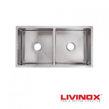 Livinox Stainless Steel Under Mount Single Sink LUS-9645 (L960mm x W450mm x D254mm)