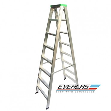 Everlas Double Sided Ladder 20 Step x 4898mm (16.07ft) DS20